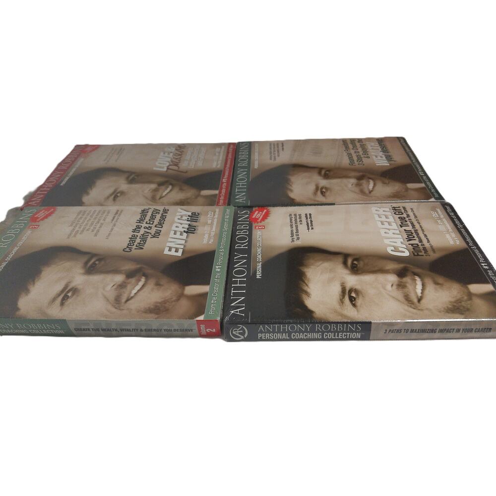 Anthony Robbins Coaching Collection Energy Love Career & Awaken Giant CD DVD - Picture 2 of 5